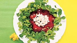 Carpaccio z červené řepy