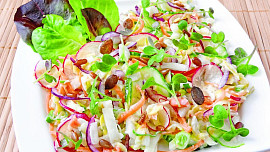 Duhový Coleslaw