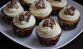 Dýňové cupcakes s krémem z mascarpone