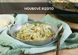 Houbové rizoto