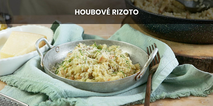 Houbové rizoto