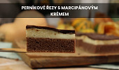 Perníkové řezy s marcipánovým krémem