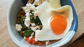 Batátová buddha bowl s vajíčkem