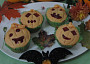 Halloweenské muffiny s marcipánem