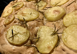 Bramborová focaccia