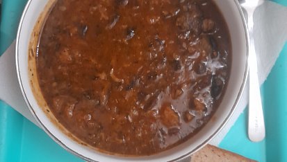,,Dršťková' polévka z václavek, Dršťková polévka z václavek