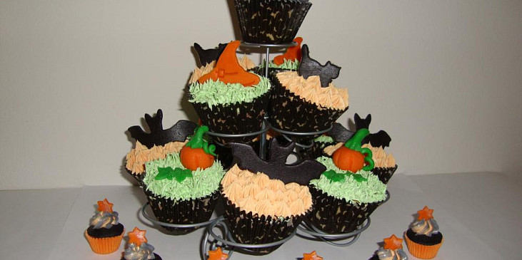 Halloween cupcakes