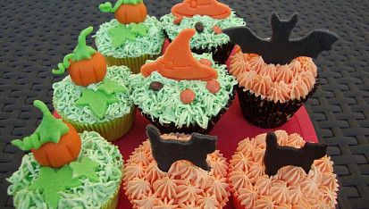 Halloween cupcakes