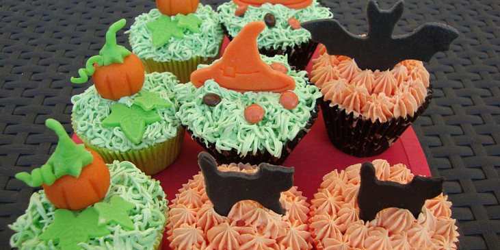 Halloween cupcakes