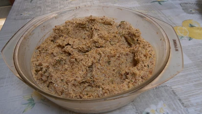"Škvarková" pomazánka z pohanky