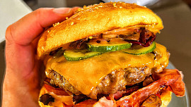 Jednoduché burger bulky