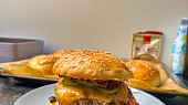 Jednoduché burger bulky