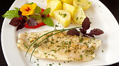 Rybí filet s mandlemi