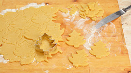 Vánoční pistáciové stromečky