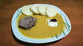 Dančí krk na smetaně