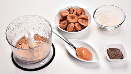 Fíkové kuličky s ovesnými vločkami