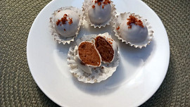Kuličky alà Red Velvet s bílou čokoládou