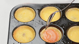 Malé cheesecaky s granátovým jablkem