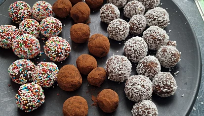 Rumové kuličky s kokosem
