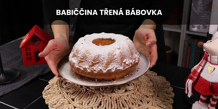 Babiččina třená bábovka