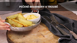 Pečené brambory v troubě