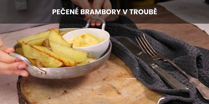 Pečené brambory v troubě