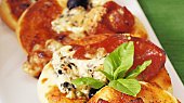 Koktejlové minipizzy
