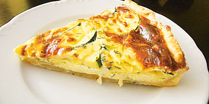 Domácí quiche