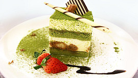 Matcha-tea tiramisu