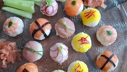 Sushi Tamari balls