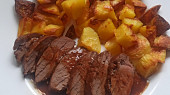 Marinované kančí panenky a hřbety