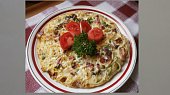 Omeleta ze špaget