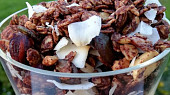 Čokoládová granola s ořechy