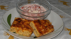 Řezy z quinoy - základ pro bezlepkovou pizzu