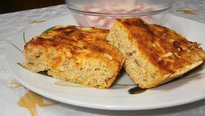 Řezy z quinoy - základ pro bezlepkovou pizzu