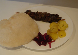 Řecké Souvlaki (Moc dobré papání.)