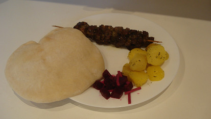 Řecké Souvlaki, Moc dobré papání.