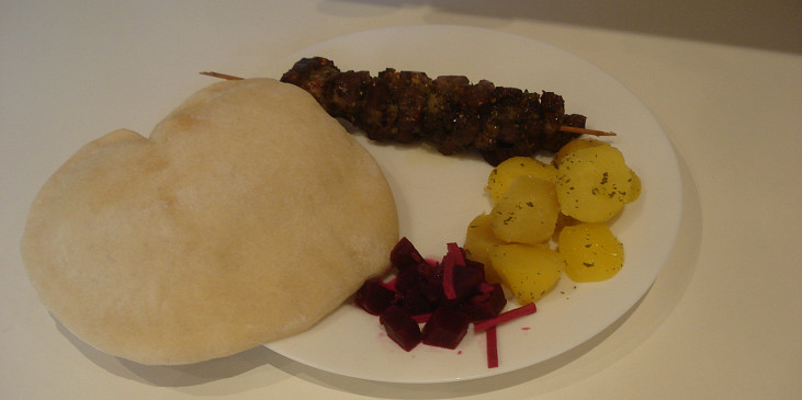 Řecké Souvlaki (Moc dobré papání.)