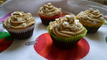 Zasněžené cupcakes