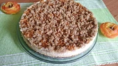 Lotus cheesecake s jablky a drobenkou