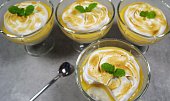 Panna cotta s citronovým krémem (Panna cotta s citrónovým krémem)