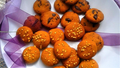 Karamelové cookies