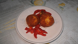 Smažené sýrové kuličky