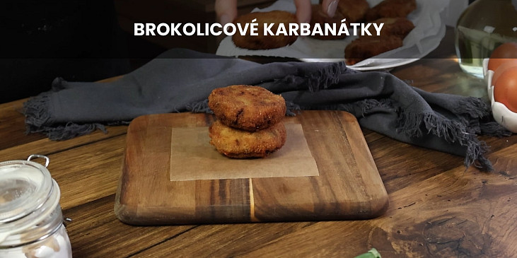 Brokolicové karbanátky