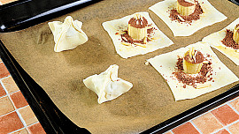 Pečené banány v županu