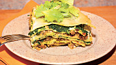Lasagne s masovo-jáhlovou náplní