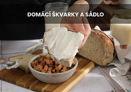 Domácí škvarky a sádlo