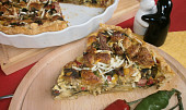 Quiche s houbami