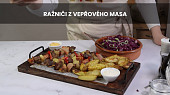 Ražniči z vepřového masa