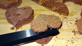 Krémová srdíčka
